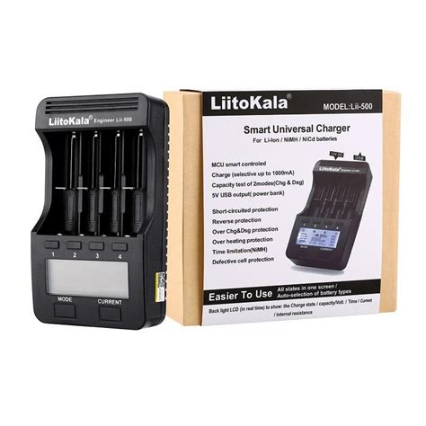 LiitoKala Lii-500 Advanced Battery Charger | DaakyeTech