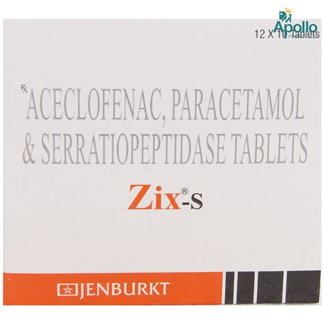 ZIX S TABLET Price, Uses, Side Effects, Composition - Apollo Pharmacy