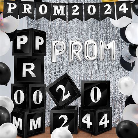 Buy Tanlade 56 Pcs Prom 2025 Decoration Set Graduation Prom 2025 ...