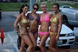 Teen Bikini Car Wash