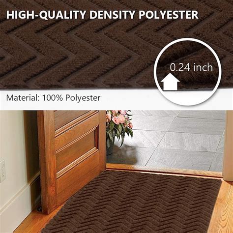 LITA 2 ft W Cut-to-Length Brown Color Triangle Style Utility Runner (By ...