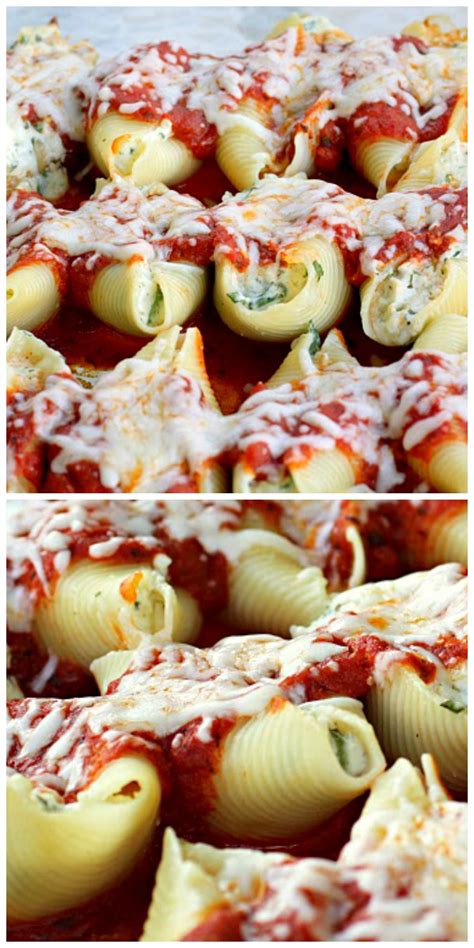 Delicious Chicken and Spinach Stuffed Shells