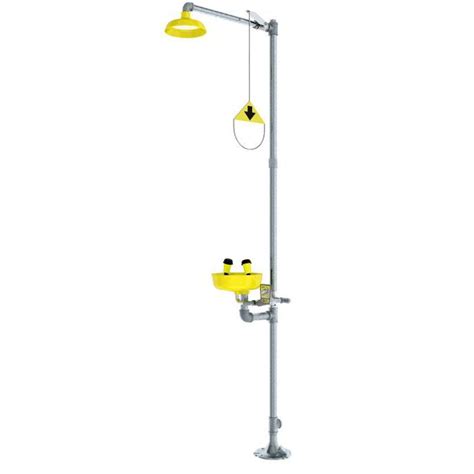 Floor-standing safety shower - 01050251 series - ENCON SAFETY PRODUCTS ...