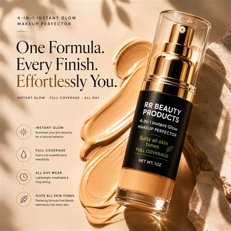 RR 4 in 1 Instant Glow Makeup Perfector - Best Selling – RR Beauty Products