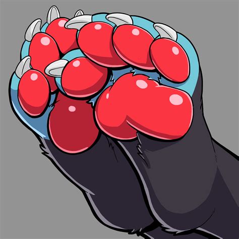 Furry paws - YCH.Commishes
