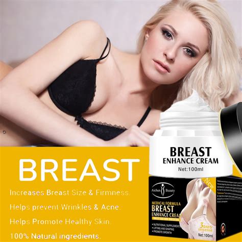 Natural Breast Enhancement Cream Breast Effective Full Elasticity Enlargement Bust Care Breast ...