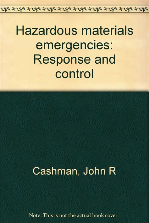 Hazardous materials emergencies: Response and control : Amazon.in: Books