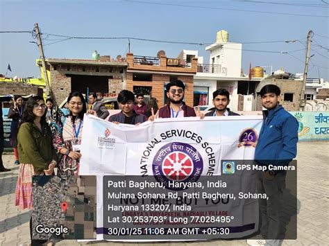 National Service Scheme (NSS) - Lingaya's Vidyapeeth