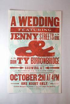 Hatch Show Print Wedding Invitations by Hatch Show Print Wedding Invitation Printing Wedding Hatch Show Print Wedding Invitations