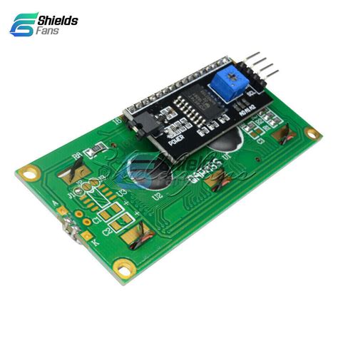 Blue/Yellow IIC/I2C/TWI/SP I Interface1602 2004 India | Ubuy
