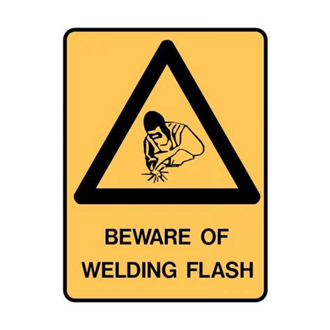 Image result for Welding Flash Hazard Sign