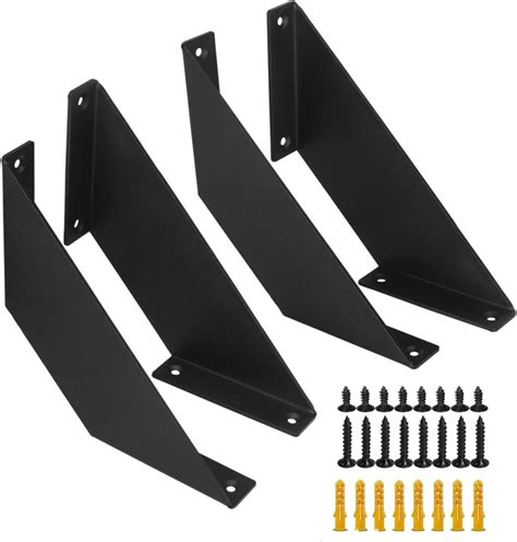 8-Inch Heavy Duty Angle Shelf Brackets Floating Philippines | Ubuy