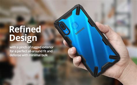 Ringke Fusion-X Compatible with Samsung Galaxy A30 (2019) Case Back ...
