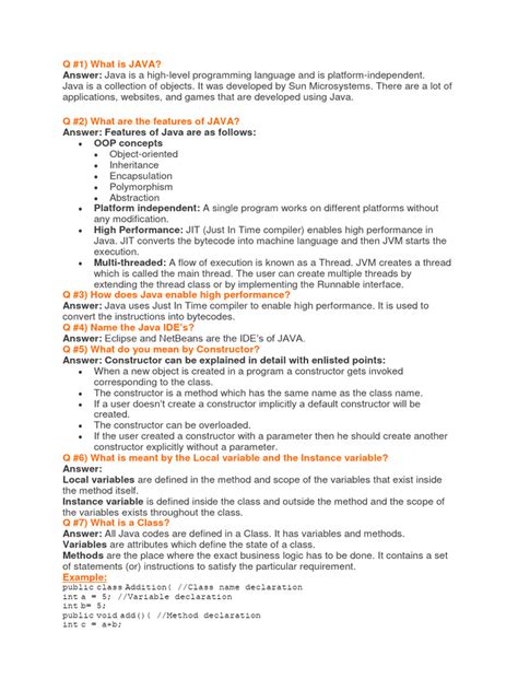 Java Tutorial PDF Free Download 的图像结果