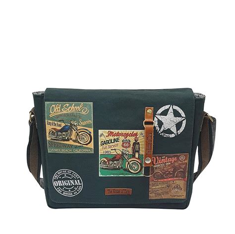 Buy The House of tara Cotton Canvas Messenger Bag for Men and Women ...