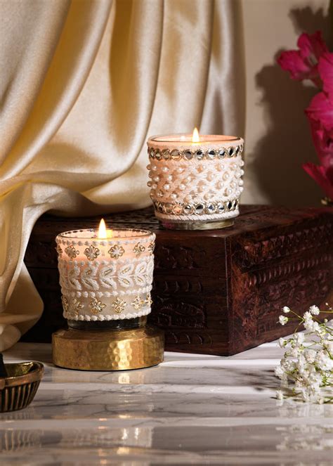 Get Ibaadat - Set Of 2 Votive Candles (Nag Champa And Honey Spice ...