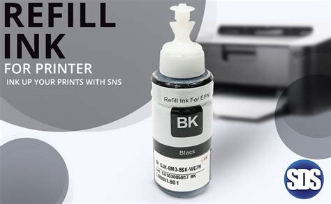 SDS Refill Ink Compatible for Epson L800 / L801 / L805 / L810 / L850 ...
