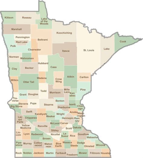 Carver County Map, Minnesota - US County Maps