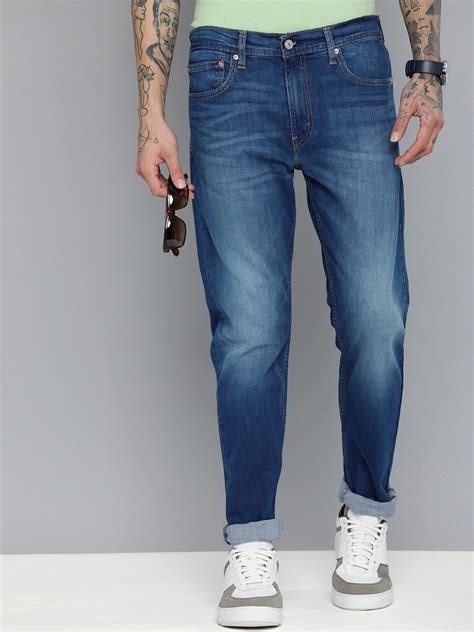 Men's 512 Blue Slim Tapered Fit Mid Rise Jeans – Levis India Store