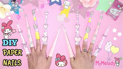 Image result for Paper Nails Tutorial