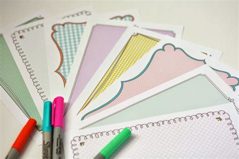 School Stationery Free Printable 的图像结果