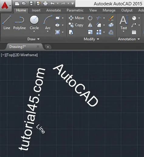 AutoCAD Annotative Object Tutorial 的图像结果