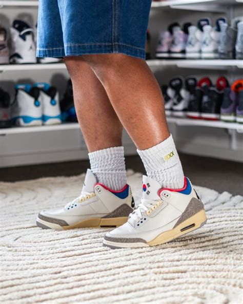 Nike Air Jordan 3 Seoul 2.0 Grey Cement | First Copy Shoes