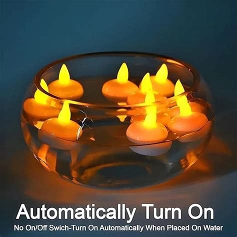 LED Light Diya with Water Sensor | Water Sensor Electric Diya