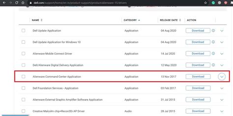 Alienware Command Center Application 的图像结果