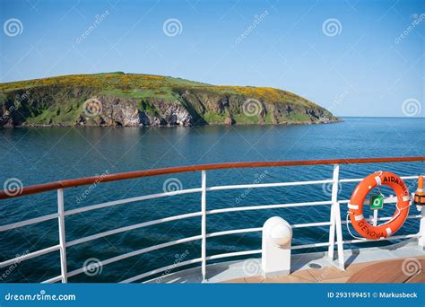 View of Beautiful Landscape Near Invergordon, Scotland with Boat Deck ...