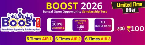 Best IIT JEE, NEET & Pre Foundation Coaching - Bansal Classes