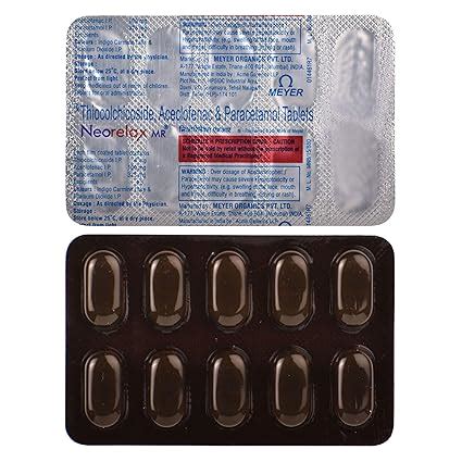 Neorelax MR - Strip of 10 Tablets : Amazon.in: Fashion