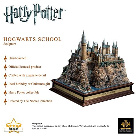 The Noble Collection Harry Potter Hogwarts School Sculpture - 12.6 in ...
