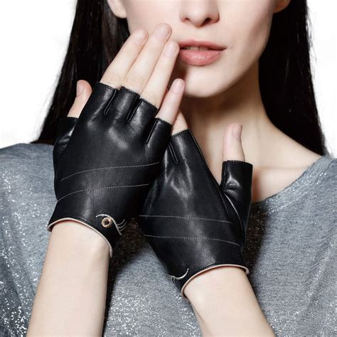 Amazon.co.jp: Fioretto 160016 Women's Driving Gloves, Half Finger ...