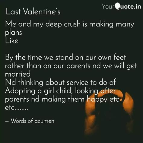Me and my deep crush is m... | Quotes & Writings by b_2_._._n_2 _lms ...