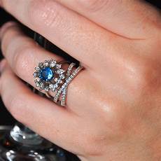 Band Engagement Ring by How To Pair A Unique Estate Ring With A Wedding Band Band Engagement Ring