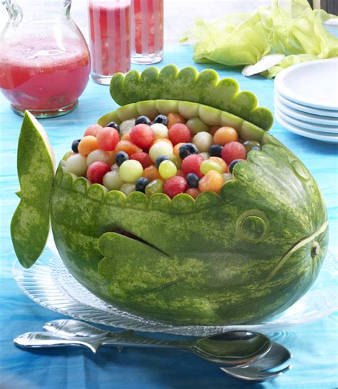 Easy Carved Watermelon
