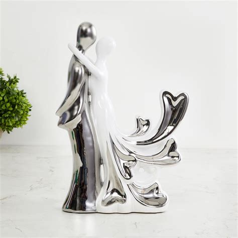 Buy Vitara Ceramic Couple Figurine from Home Centre at just INR 1399.0