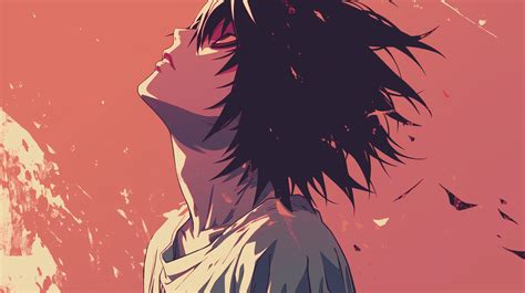 L from Death Note Anime - HD Wallpaper by patrika