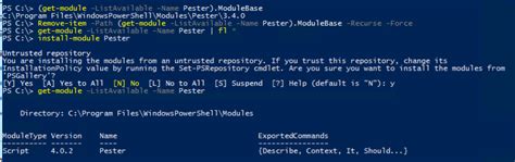 Image result for PowerShell Pester Module