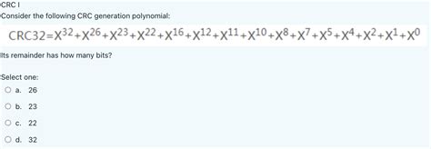 Image result for CRC Polynomial Algorithm Flowchart