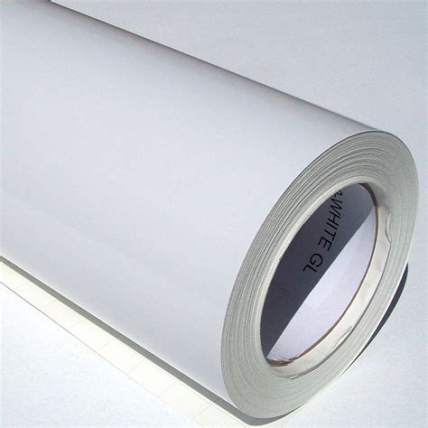 NAWAB Vinyl Furniture Car Roll Film Sticker, 48 x 12 Inches, White ...