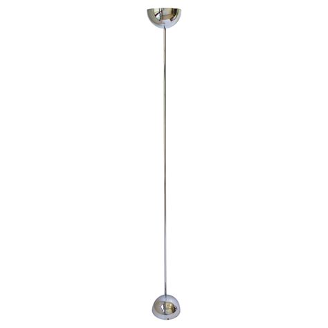 1970's Chrome Cylinder Floor Lamp at 1stDibs