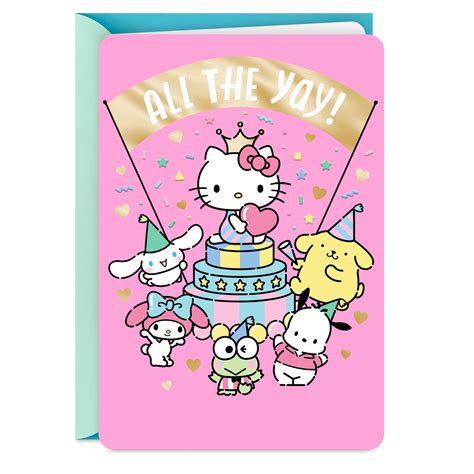 Kitty Birthday Card