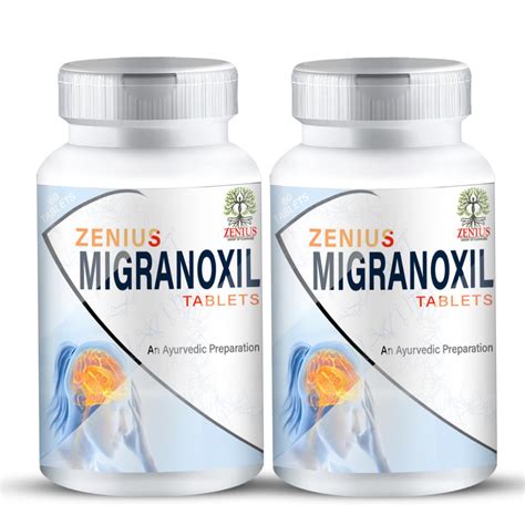 Buy Zenius Migranoxil Tablets Nutritional Supplement for Headache and ...