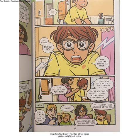 Graphic Novel Review: Four Eyes by Rex Ogle & Dave Valeza