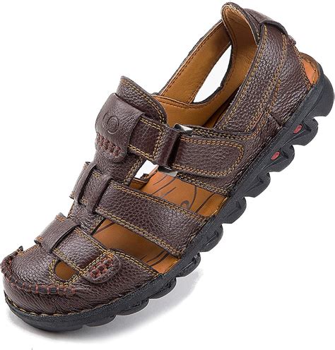 Redhead Men's Leather Sandals at Robbin Wood blog