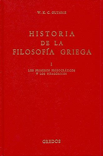 Buy Historia filosofia griega vol. 1: primer: Los primeros ...