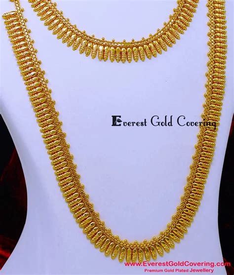 Buy 1 Gram Gold U Shape 40 Grams Gold Haram Designs Set