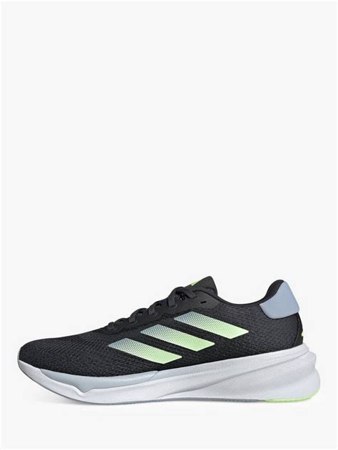 adidas Supernova Stride Men's Sports Trainers, Carbon/Green Spark
